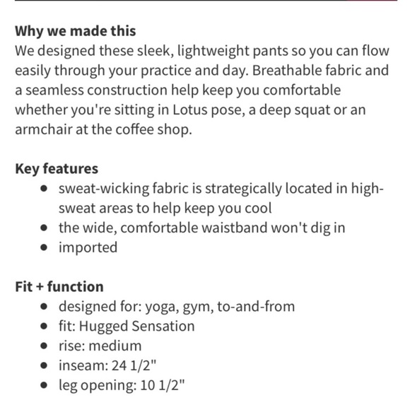 Lululemon Ebb To Street Pant Size 4 Heathered Sapphire Blue Seamless Leggings - Picture 15 of 16